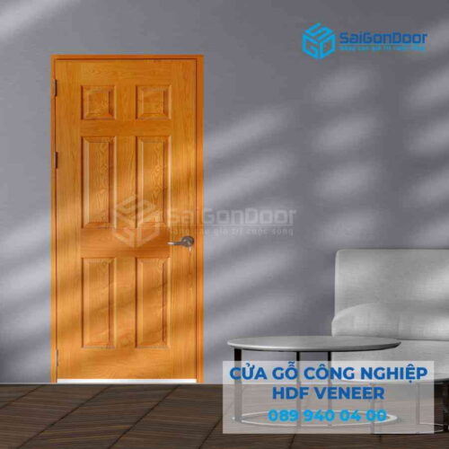 Cửa Gỗ HDF Veneer 6A Soi